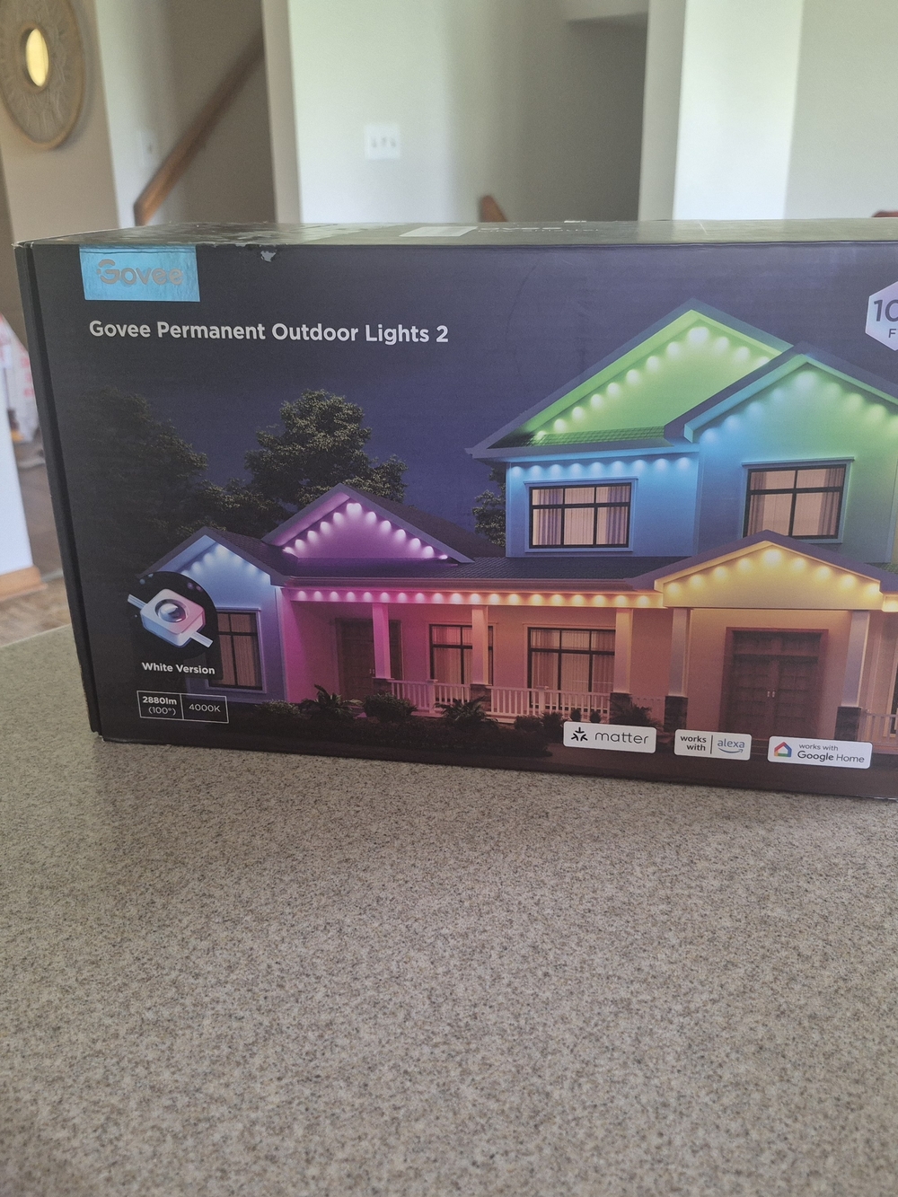 Govee Permanent Outdoor Lights 2 - Clips Included